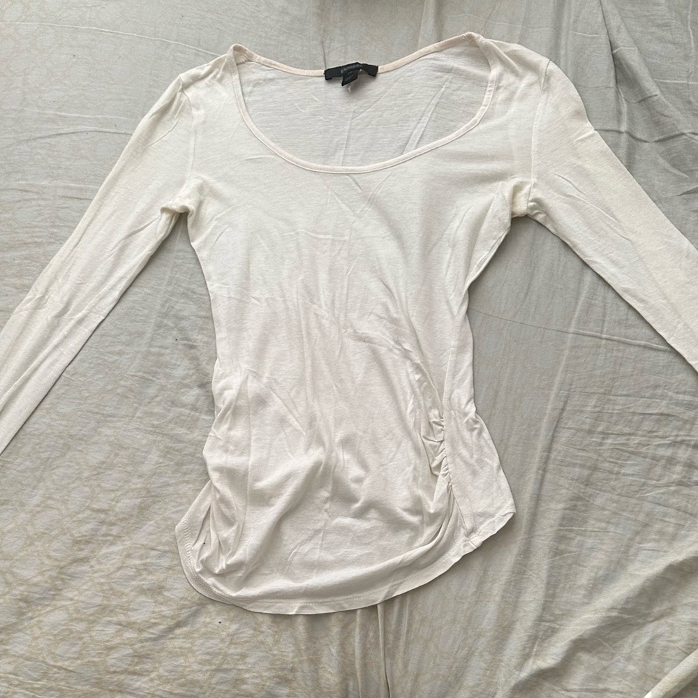 express white ruched top